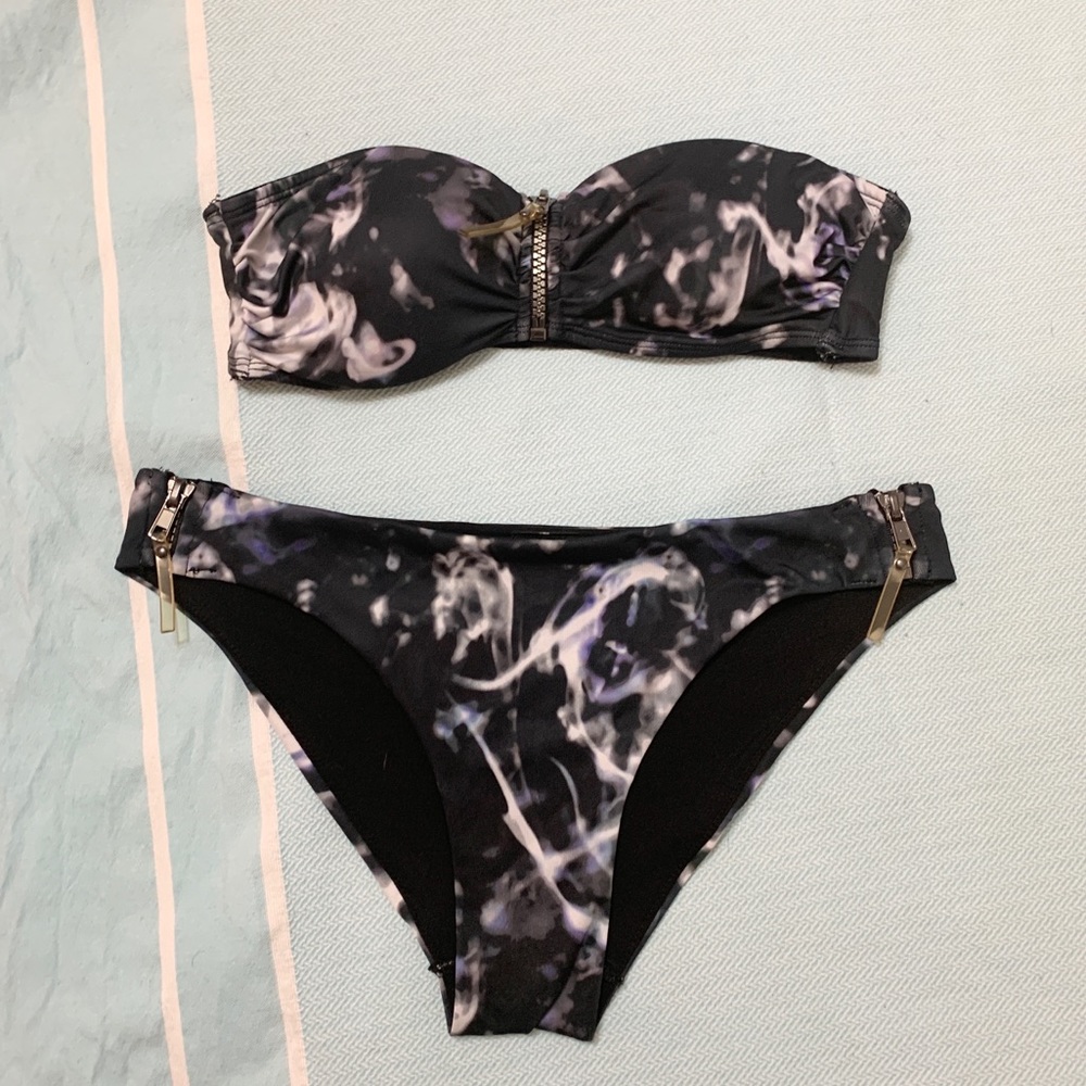 🖤🤍 H&M zipper bikini set